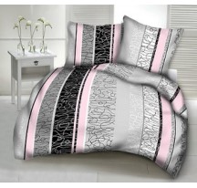 Kira rózsaszín modern ágynemű