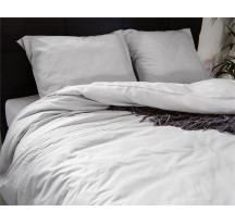 Bogi fehér pamut ágynemű